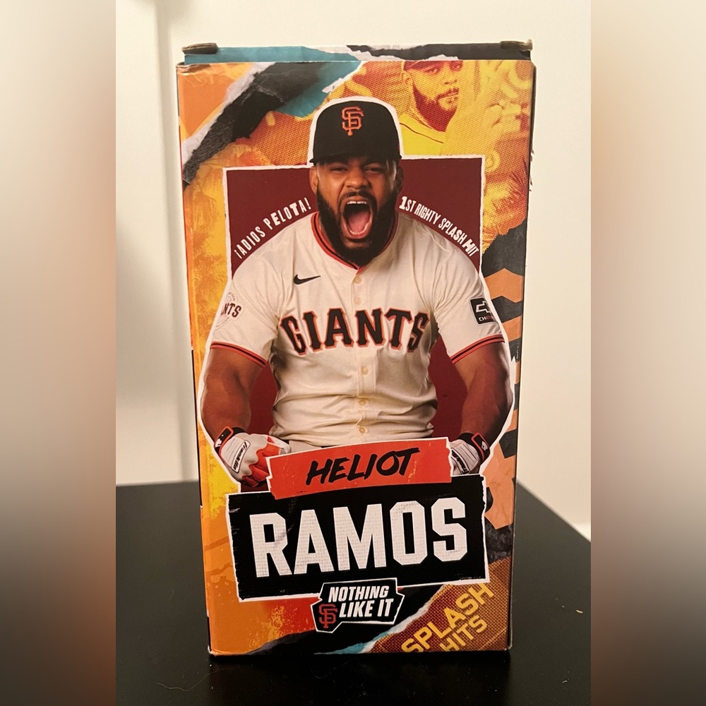NEW IN BOX 2025 SF Giants Heliot Ramos Bobblehead Figurine